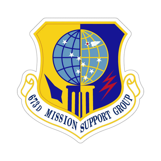 673 Mission Support Group PACAF (U.S. Air Force) STICKER Vinyl Die-Cut Decal-6 Inch-The Sticker Space