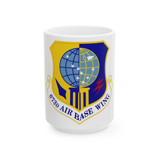 673d Air Base Wing (U.S. Air Force) White Coffee Mug-15oz-The Sticker Space