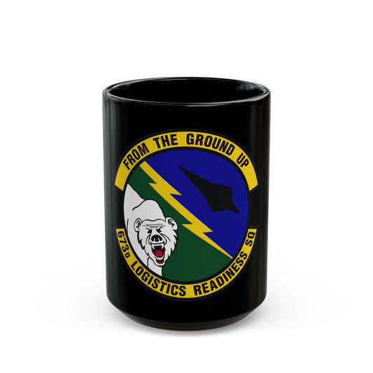 673d Logistics Readiness Squadron (U.S. Air Force) Black Coffee Mug-15oz-The Sticker Space