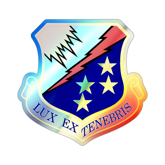 67th Network Warfare Wing (U.S. Air Force) Holographic STICKER Die-Cut Vinyl Decal-6 Inch-The Sticker Space