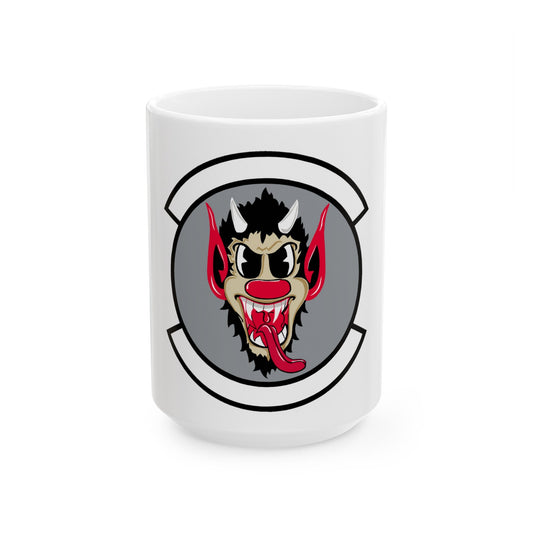 69 Fighter Squadron AFRC (U.S. Air Force) White Coffee Mug-15oz-The Sticker Space