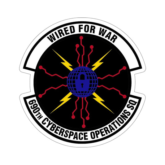 690th Cyberspace Operations (U.S. Air Force) STICKER Vinyl Die-Cut Decal-6 Inch-The Sticker Space