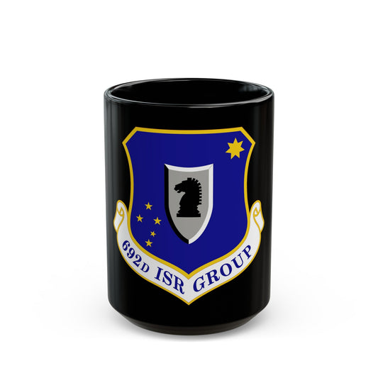 692 Intelligence Surveillance and Reconnaissance Group ACC (U.S. Air Force) Black Coffee Mug-15oz-The Sticker Space