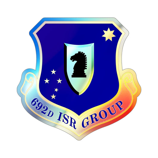 692 Intelligence Surveillance and Reconnaissance Group ACC (U.S. Air Force) Holographic STICKER Die-Cut Vinyl Decal-6 Inch-The Sticker Space