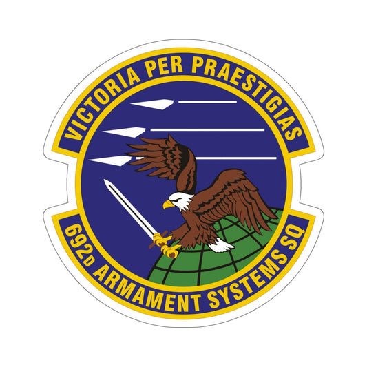 692d Armament Systems Squadron (U.S. Air Force) STICKER Vinyl Die-Cut Decal-6 Inch-The Sticker Space