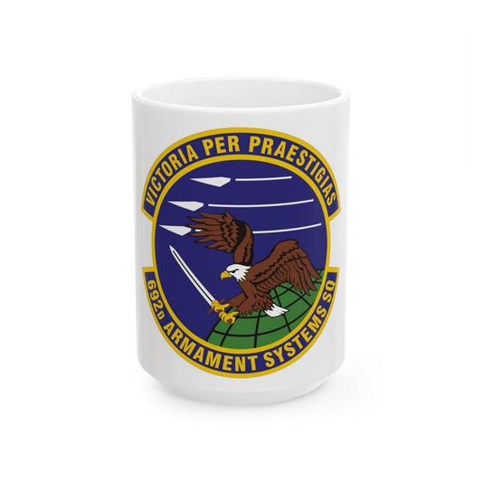 692d Armament Systems Squadron (U.S. Air Force) White Coffee Mug-15oz-The Sticker Space