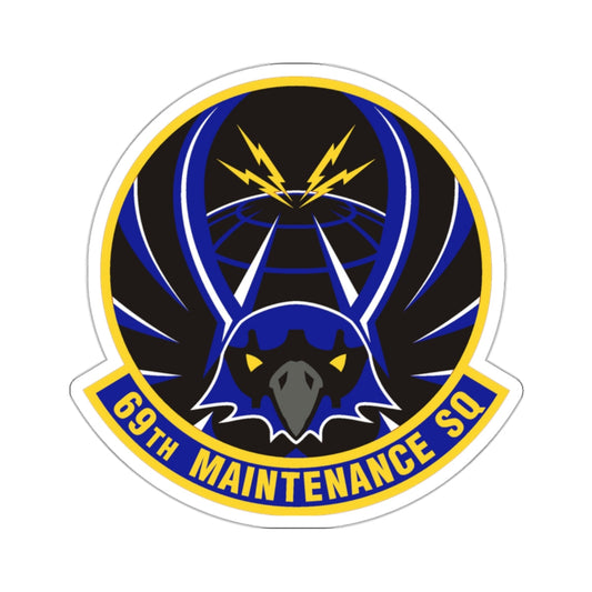 69th Maintenance Squadron (U.S. Air Force) STICKER Vinyl Die-Cut Decal-White-The Sticker Space