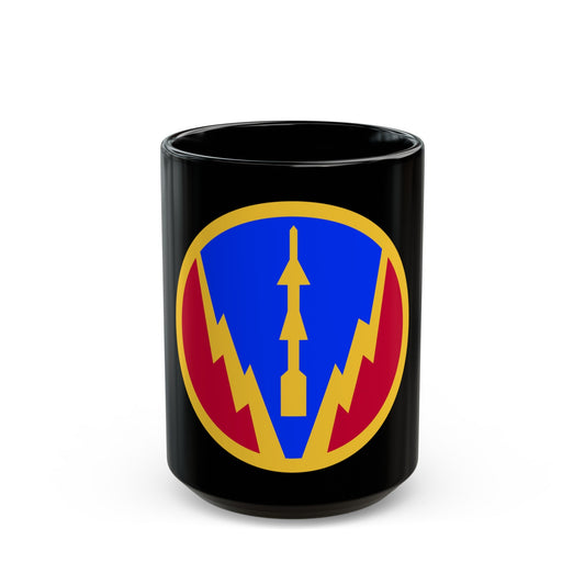 6th Air Defense Artillery Brigade (U.S. Army) Black Coffee Mug-15oz-The Sticker Space