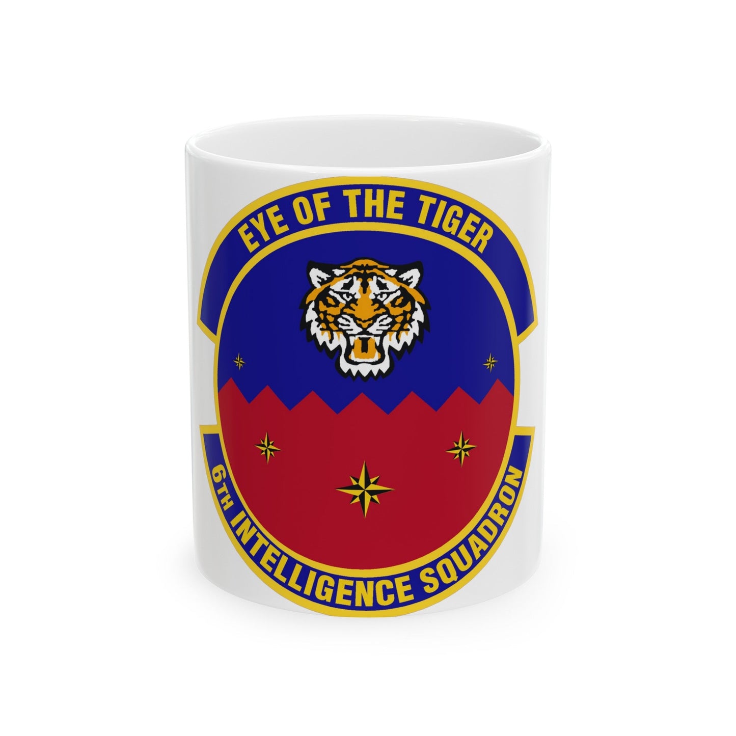 6th Intelligence Squadron (U.S. Air Force) White Coffee Mug-11oz-The Sticker Space