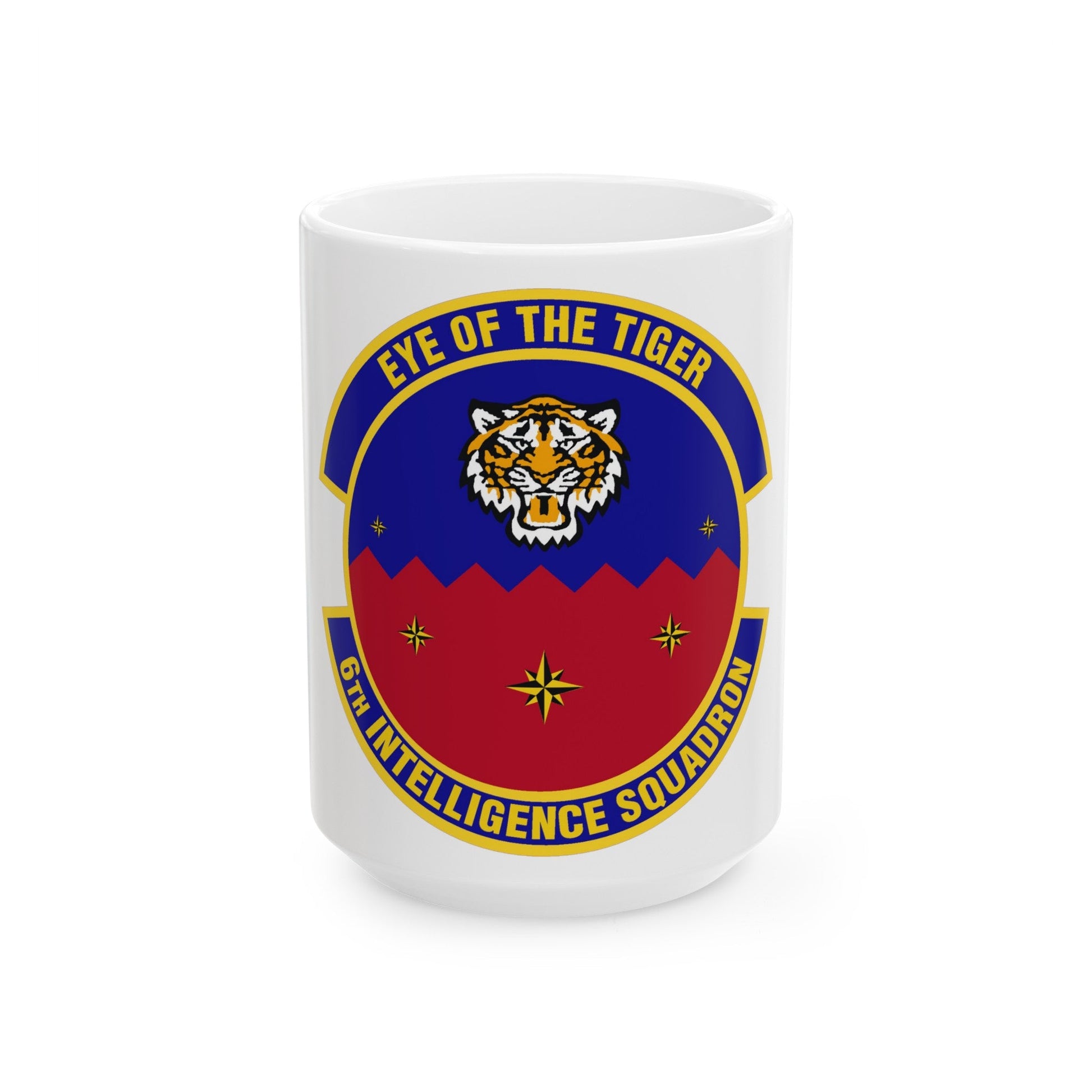 6th Intelligence Squadron (U.S. Air Force) White Coffee Mug-15oz-The Sticker Space