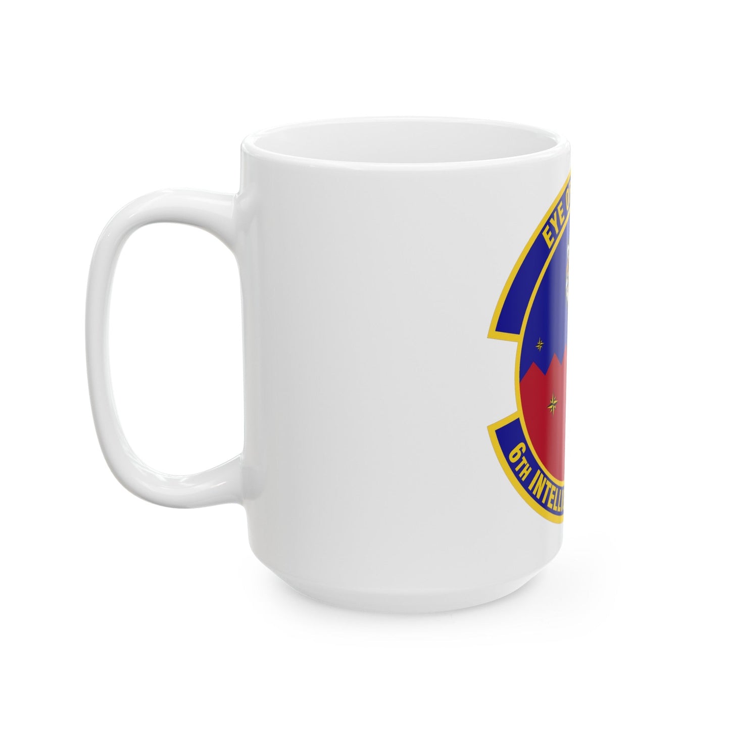 6th Intelligence Squadron (U.S. Air Force) White Coffee Mug-The Sticker Space