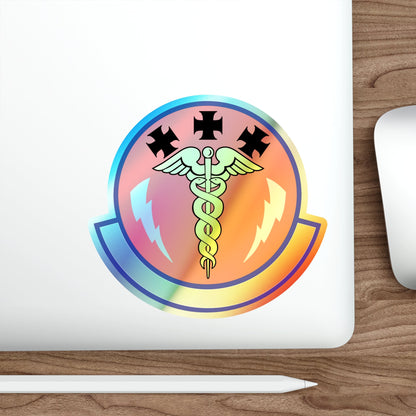 7 Operational Medical Readiness Squadron AFGSC (U.S. Air Force) Holographic STICKER Die-Cut Vinyl Decal-The Sticker Space