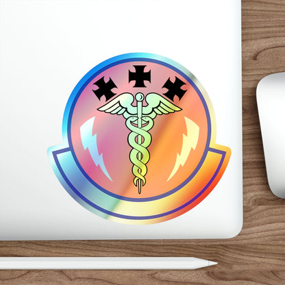 7 Operational Medical Readiness Squadron AFGSC (U.S. Air Force) Holographic STICKER Die-Cut Vinyl Decal-The Sticker Space