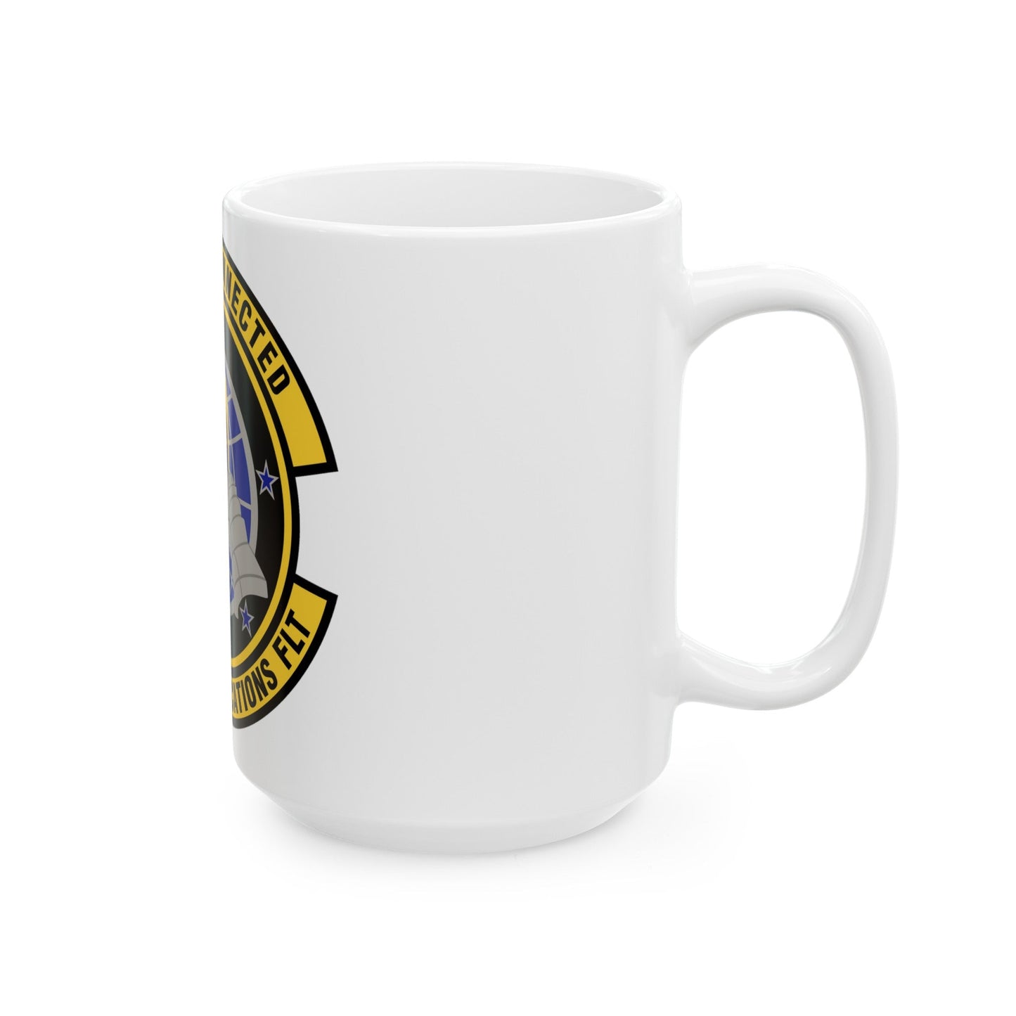 716th Communications Flight (U.S. Air Force) White Coffee Mug-The Sticker Space