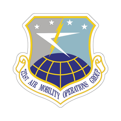 721st Air Mobility Operations Group (U.S. Air Force) STICKER Vinyl Die-Cut Decal-White-The Sticker Space