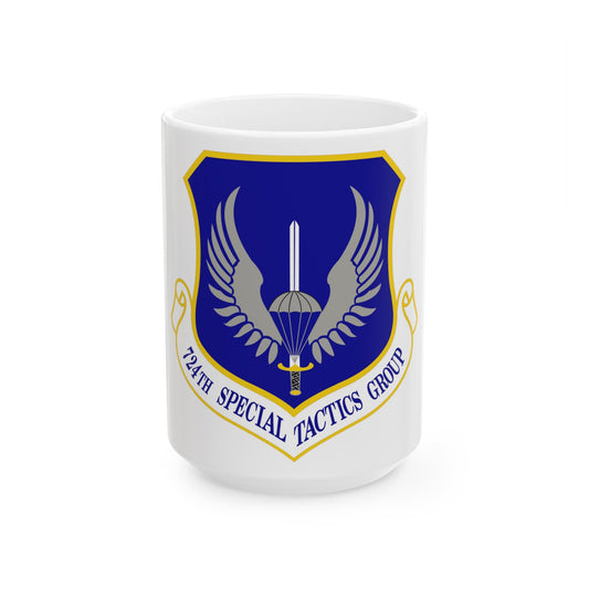 724 Special Tactics Group AFSOC (U.S. Air Force) White Coffee Mug-15oz-The Sticker Space