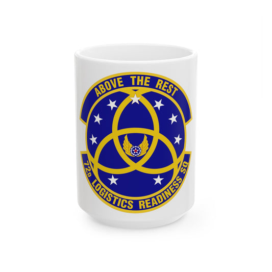 72nd Logistics Readiness Squadron (U.S. Air Force) White Coffee Mug-15oz-The Sticker Space