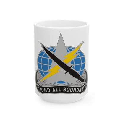 743 Military Intelligence Battalion (U.S. Army) White Coffee Mug-15oz-The Sticker Space
