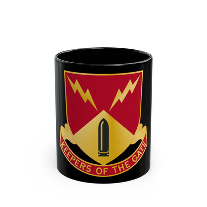 752nd Antiaircraft Artillery Gun Battalion (U.S. Army) Black Coffee Mug-11oz-The Sticker Space