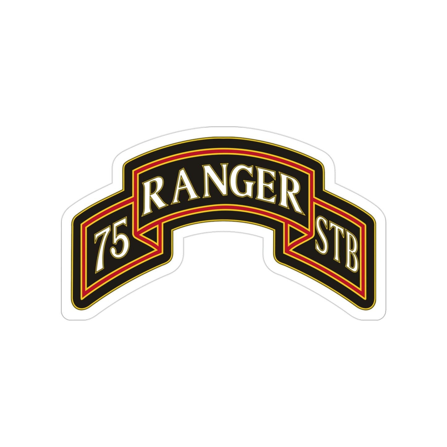 75th Ranger Regiment Regimental Reconnaissance Company (U.S. Army) Transparent STICKER Die-Cut Vinyl Decal-3 Inch-The Sticker Space