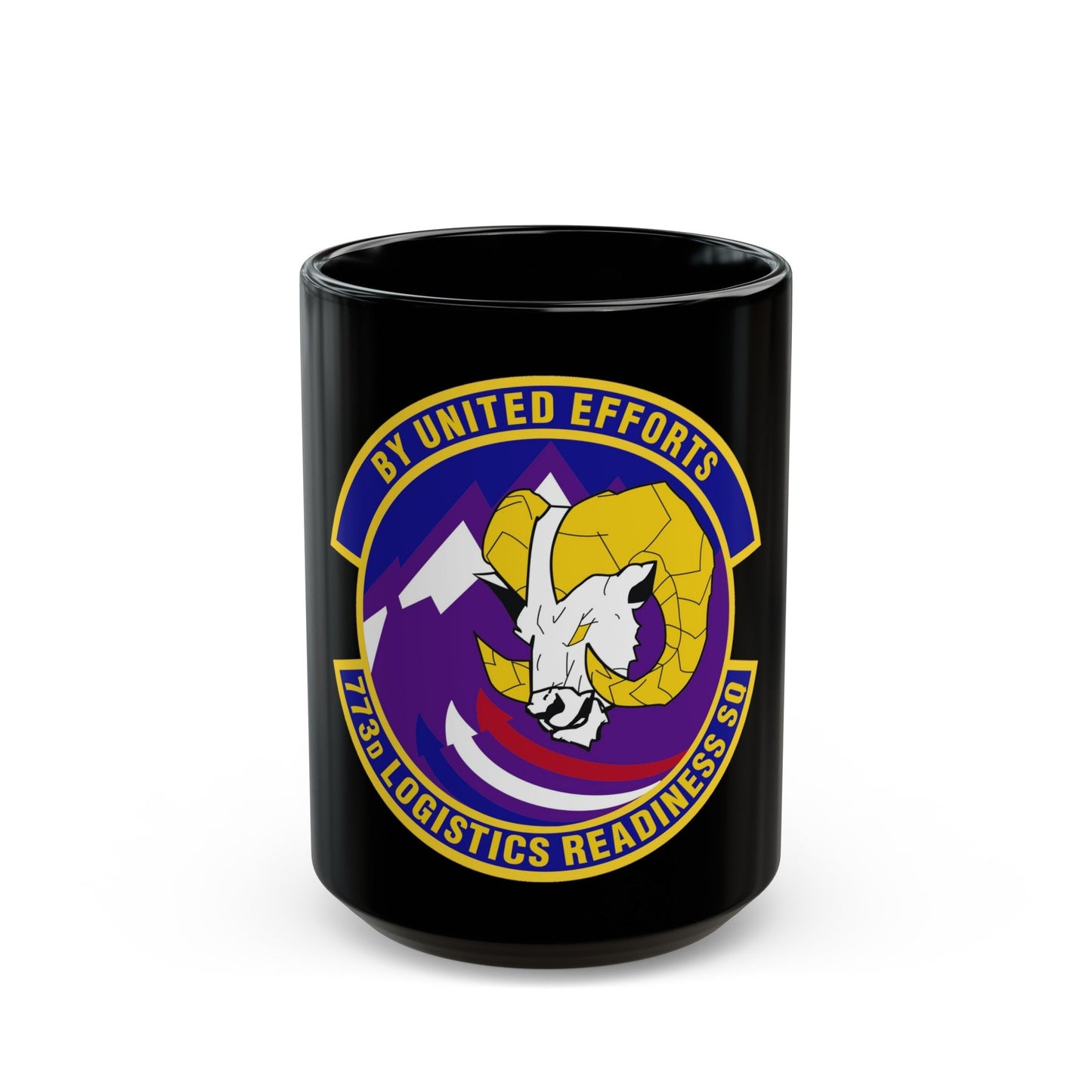 773 Logistics Readiness Squadron PACAF (U.S. Air Force) Black Coffee Mug-15oz-The Sticker Space