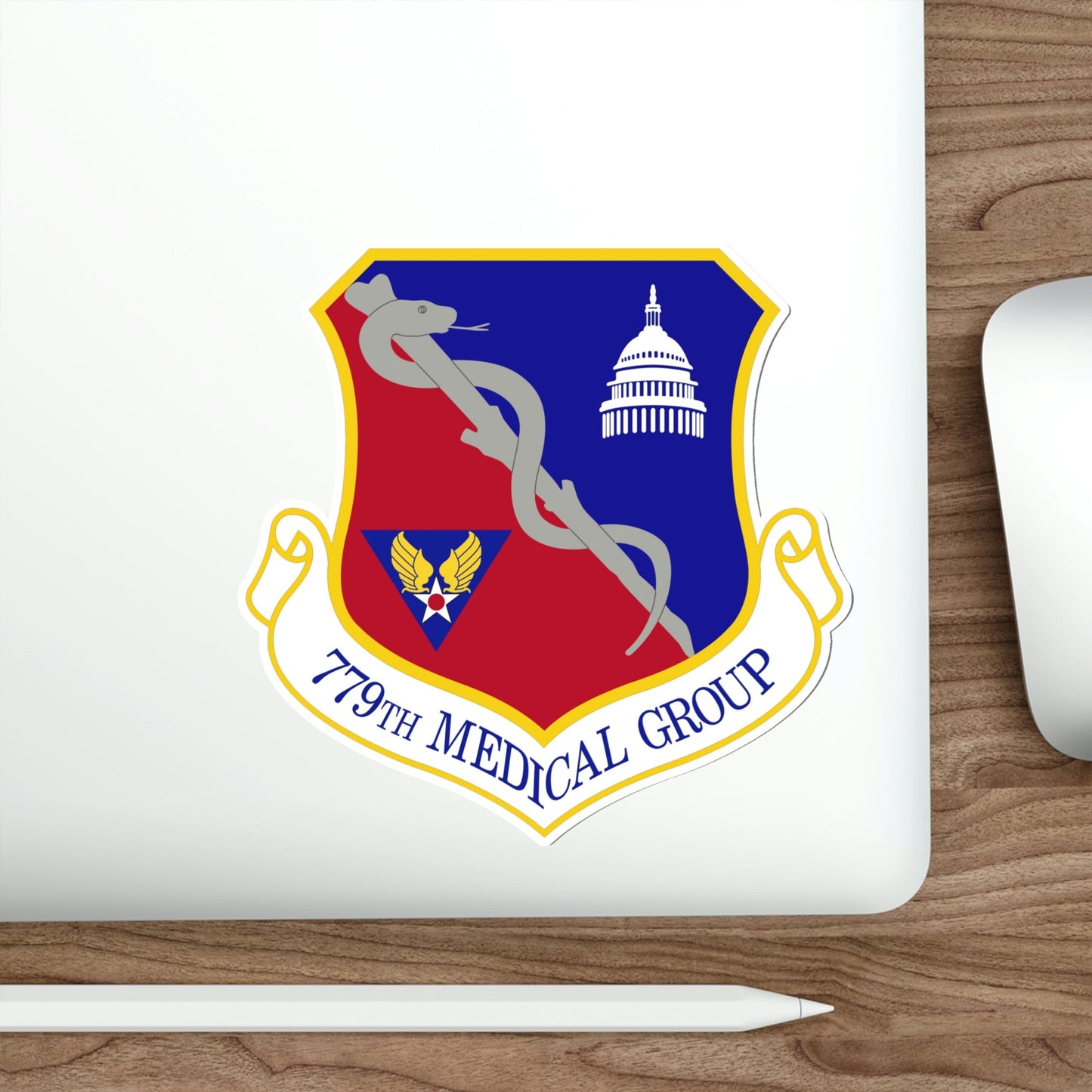 779th Medical Group (U.S. Air Force) STICKER Vinyl Die-Cut Decal-The Sticker Space