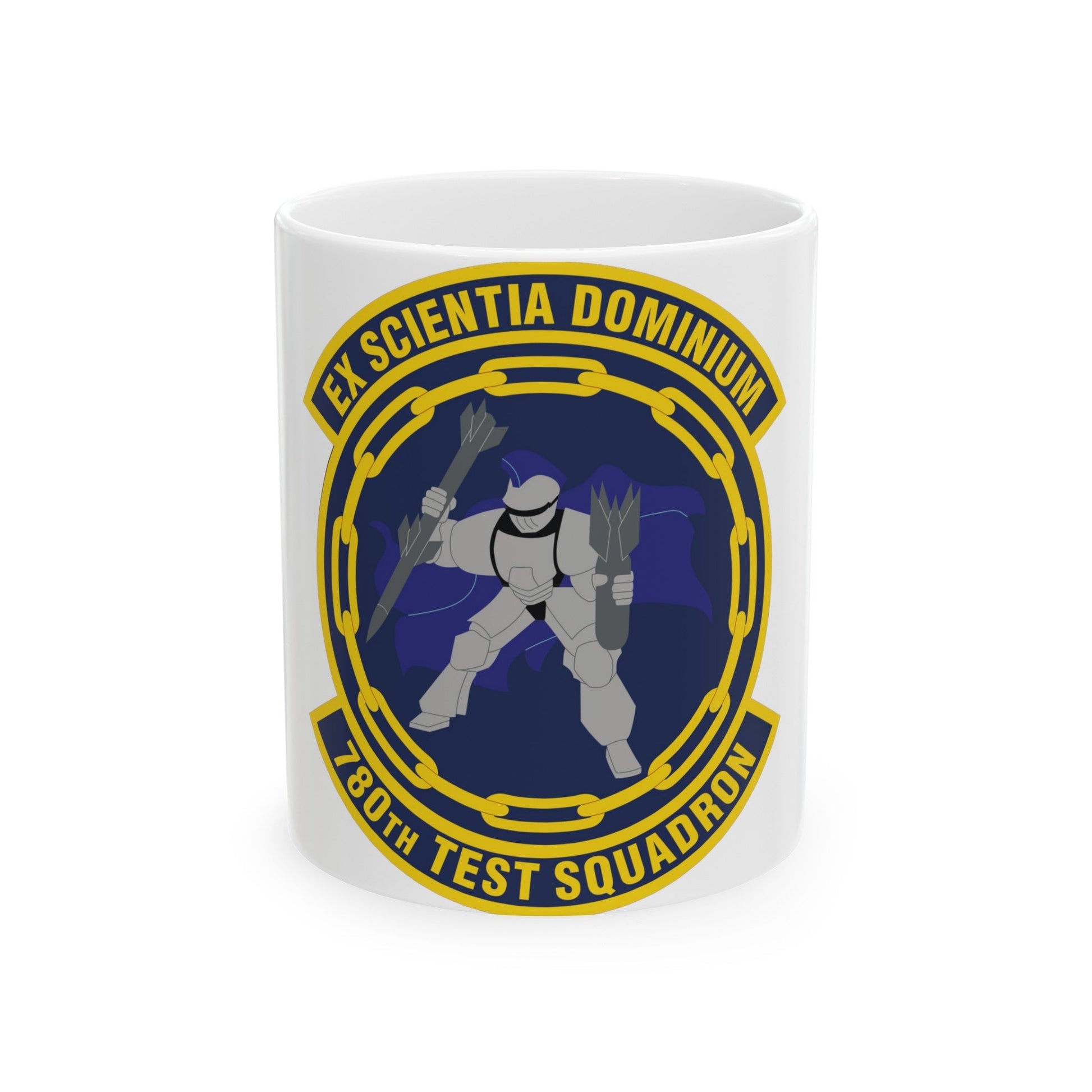 780th Test Squadron (U.S. Air Force) White Coffee Mug-11oz-The Sticker Space