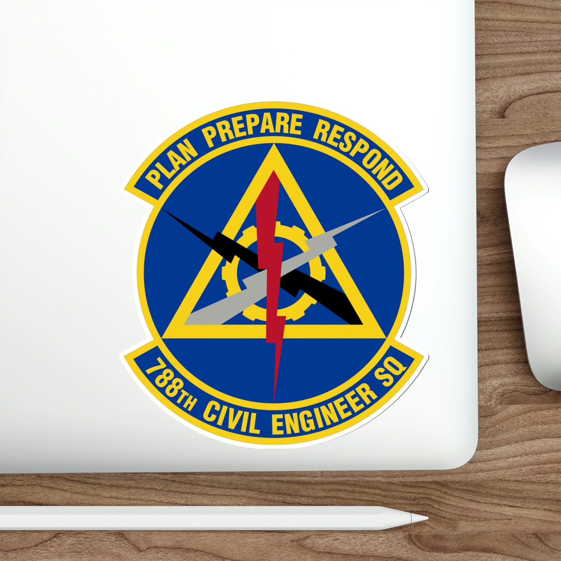 788 Civil Engineer Squadron AFMC (U.S. Air Force) STICKER Vinyl Die-Cut Decal-The Sticker Space