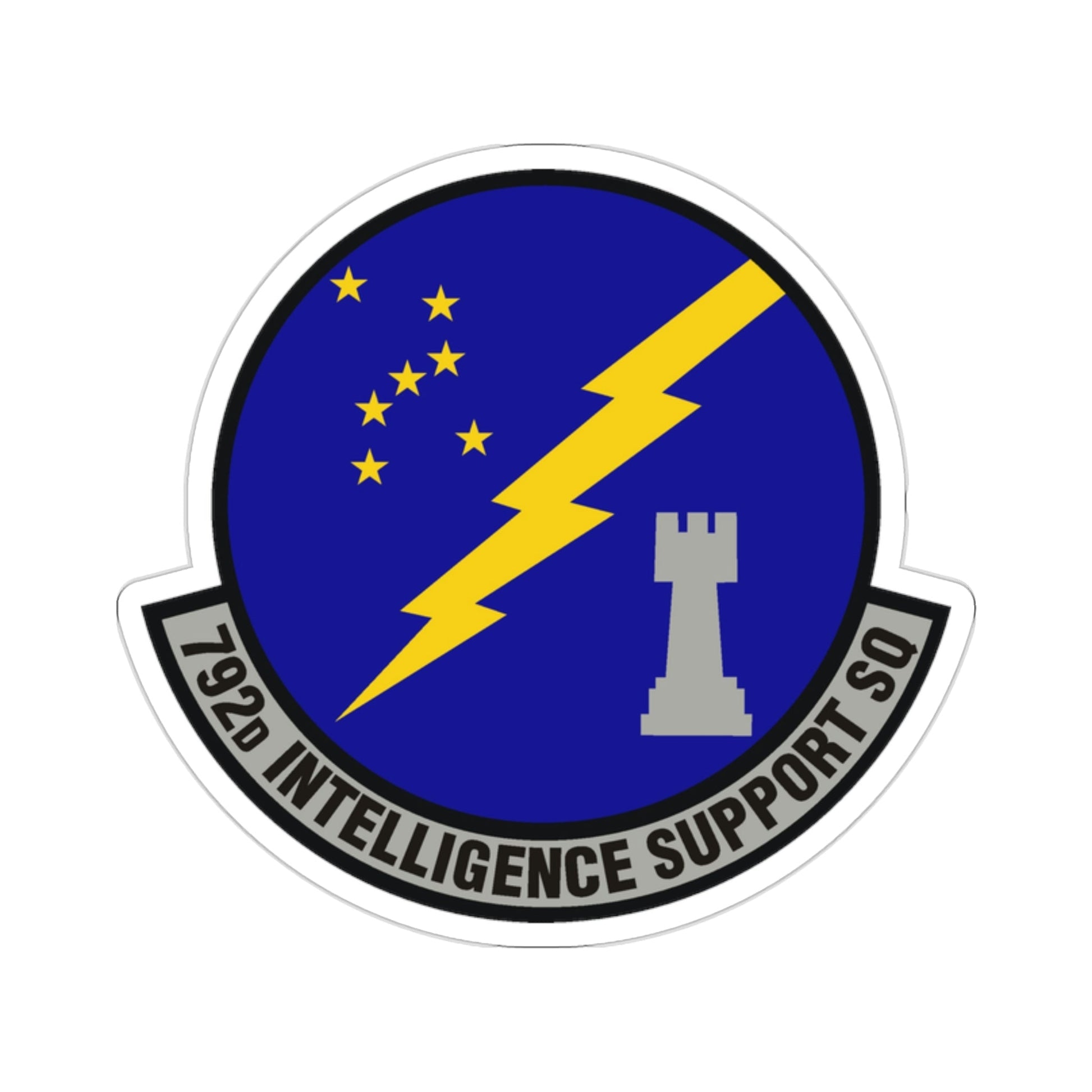 792d Intelligence Support Squadron (U.S. Air Force) STICKER Vinyl Die-Cut Decal-2 Inch-The Sticker Space
