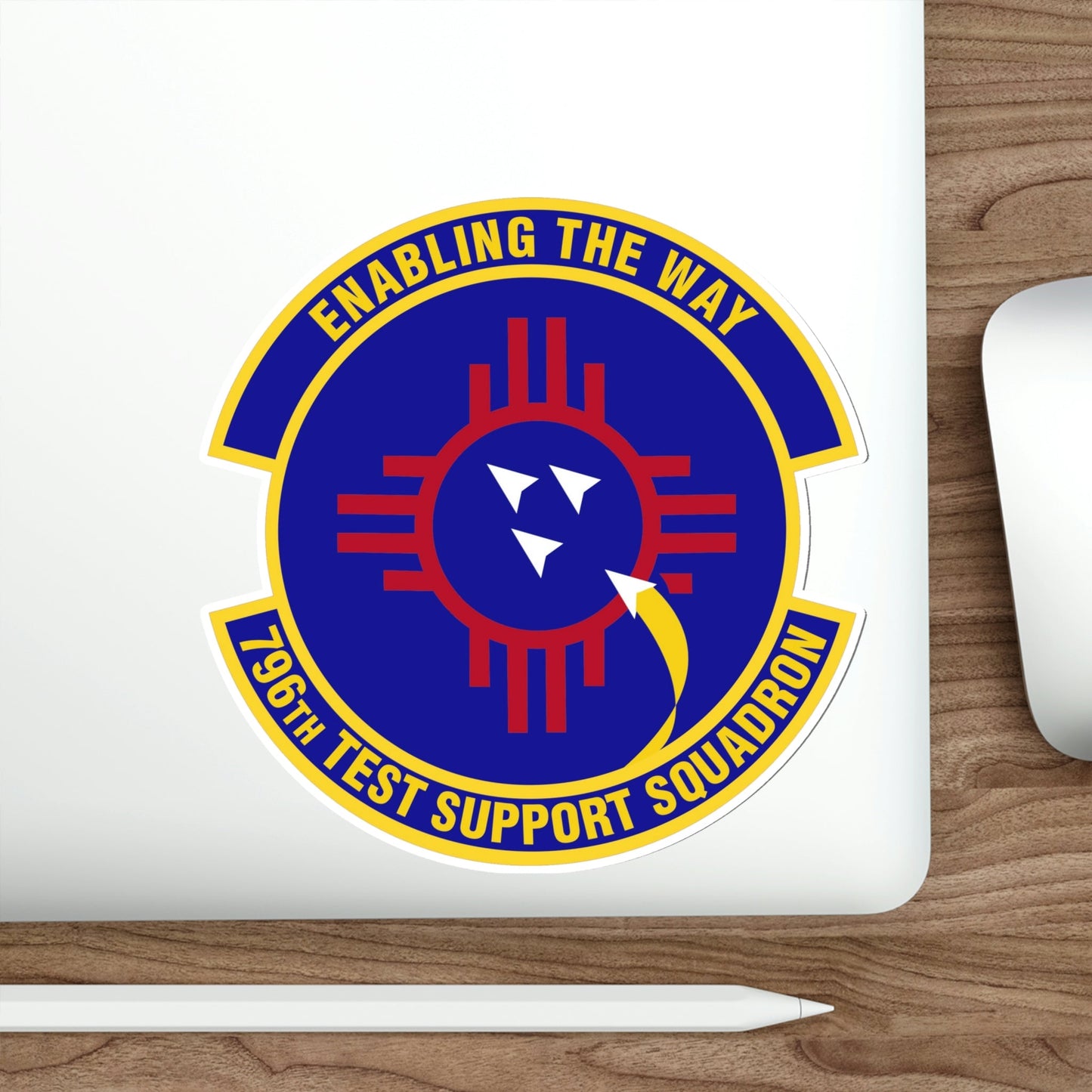 796th Test Support Squadron (U.S. Air Force) STICKER Vinyl Die-Cut Decal-The Sticker Space
