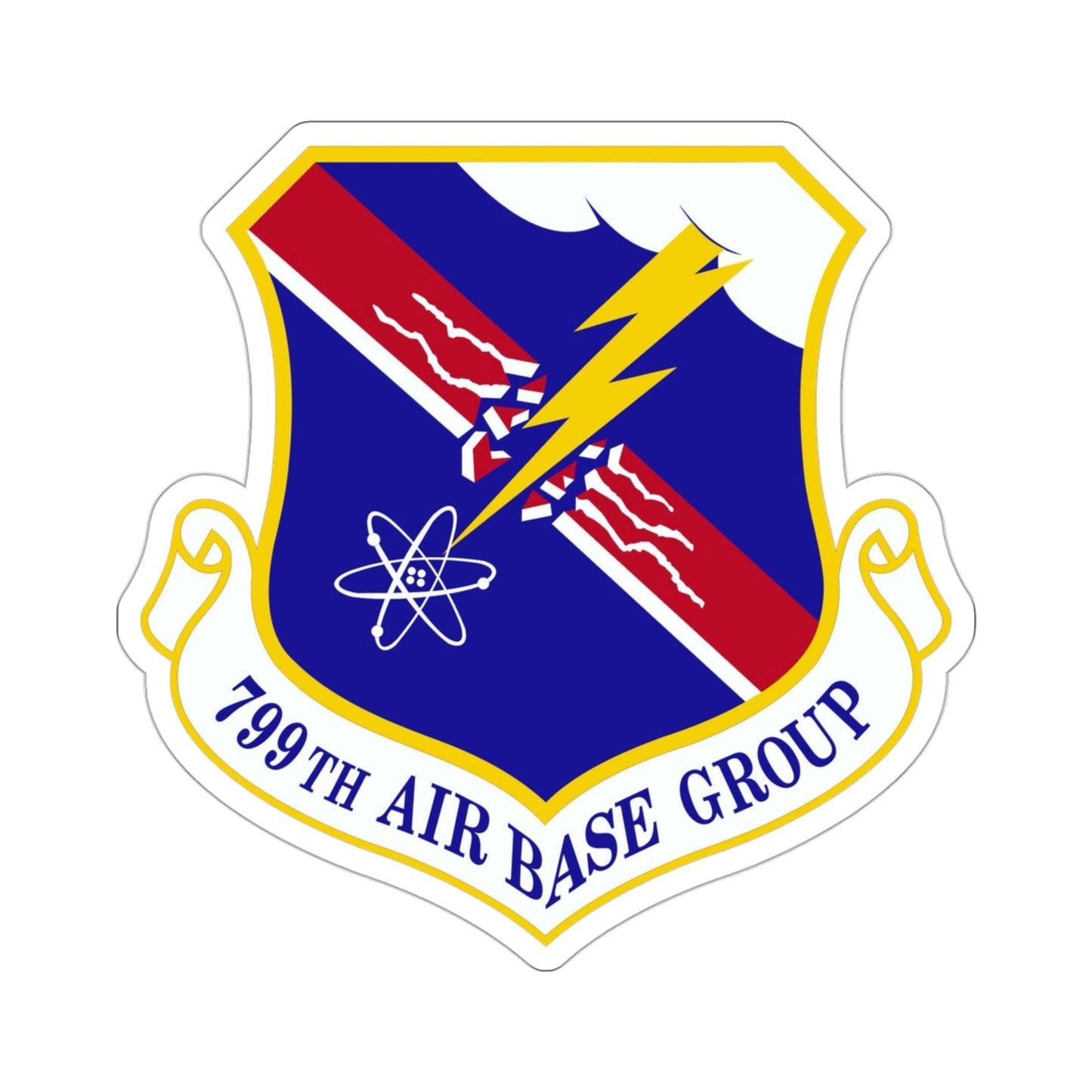 799th Air Base Group (U.S. Air Force) STICKER Vinyl Die-Cut Decal-3 Inch-The Sticker Space