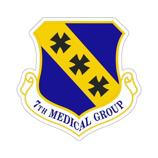7th Medical Group (U.S. Air Force) STICKER Vinyl Die-Cut Decal-6 Inch-The Sticker Space