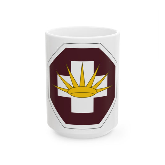 8 Medical Brigade (U.S. Army) White Coffee Mug-15oz-The Sticker Space