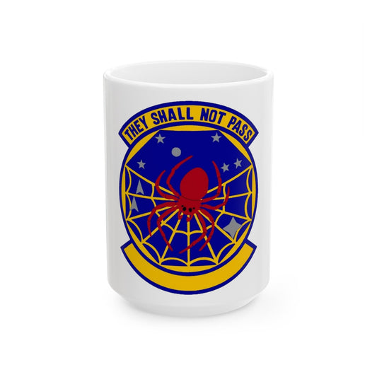 8 Space Warning Squadron AFRC (U.S. Air Force) White Coffee Mug-15oz-The Sticker Space