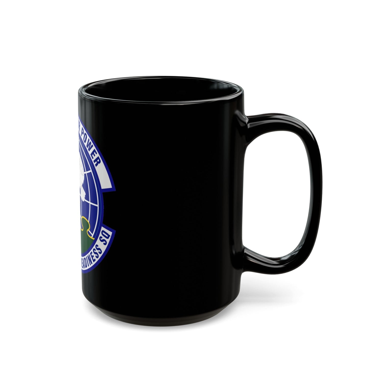 802d Logistics Readiness Squadron (U.S. Air Force) Black Coffee Mug-The Sticker Space