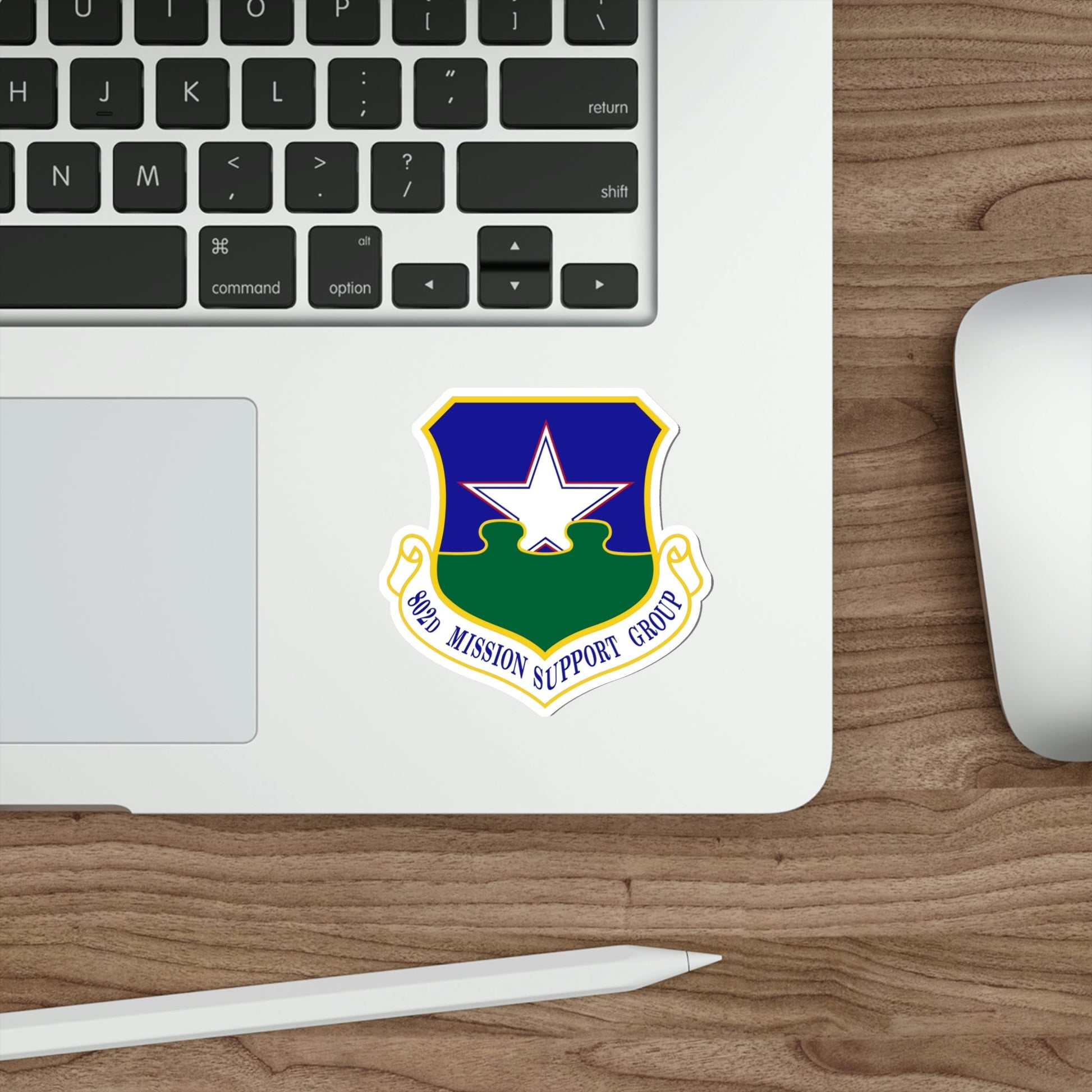 802nd Mission Support Group (U.S. Air Force) STICKER Vinyl Die-Cut Decal-The Sticker Space