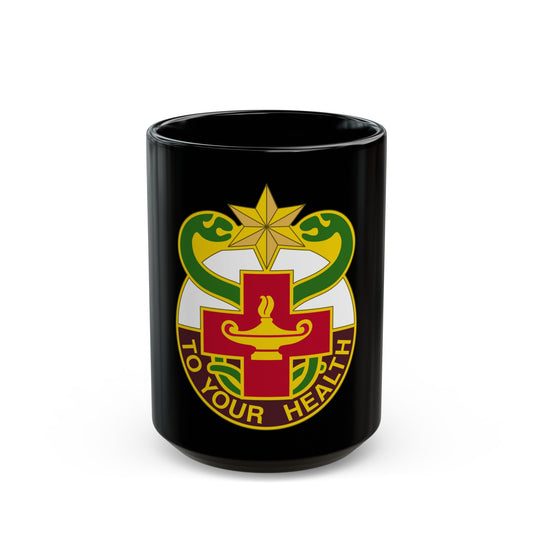 804 Medical Brigade 3 (U.S. Army) Black Coffee Mug-15oz-The Sticker Space