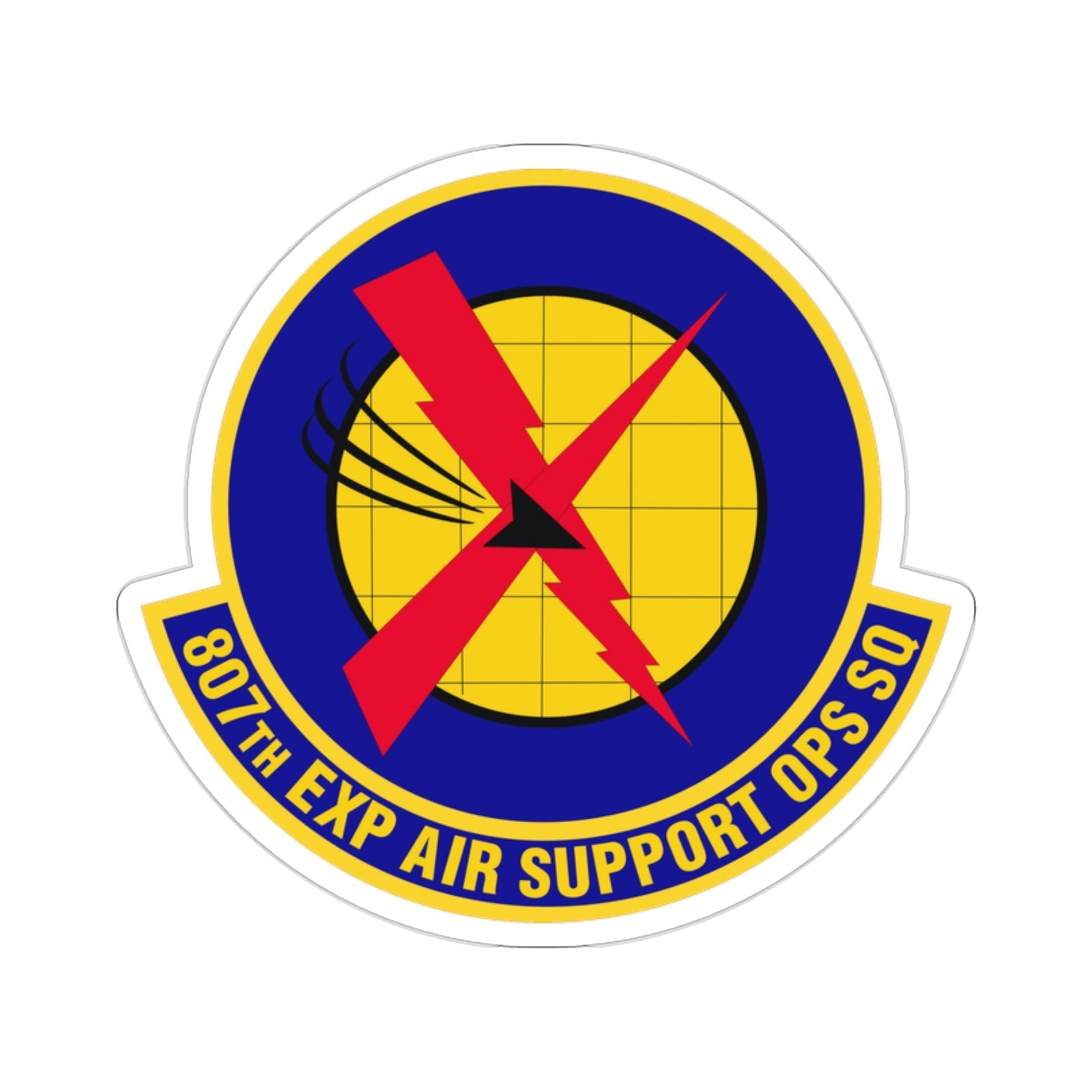 807th Expeditionary Air Support Operations Squadron (U.S. Air Force) STICKER Vinyl Die-Cut Decal-2 Inch-The Sticker Space