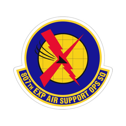807th Expeditionary Air Support Operations Squadron (U.S. Air Force) STICKER Vinyl Die-Cut Decal-3 Inch-The Sticker Space