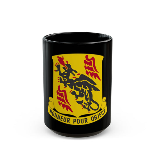 81 Airborne Antiaircraft Artillery Battalion (U.S. Army) Black Coffee Mug-15oz-The Sticker Space