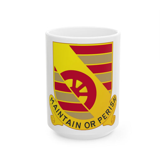 81 Maintenance Battalion (U.S. Army) White Coffee Mug-15oz-The Sticker Space