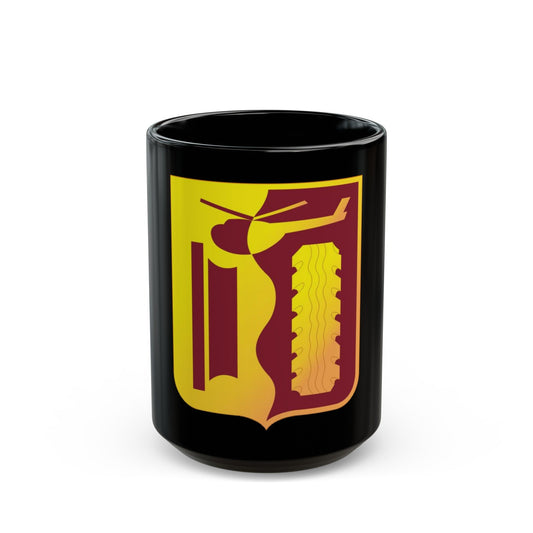 81 Transportation Battalion (U.S. Army) Black Coffee Mug-15oz-The Sticker Space