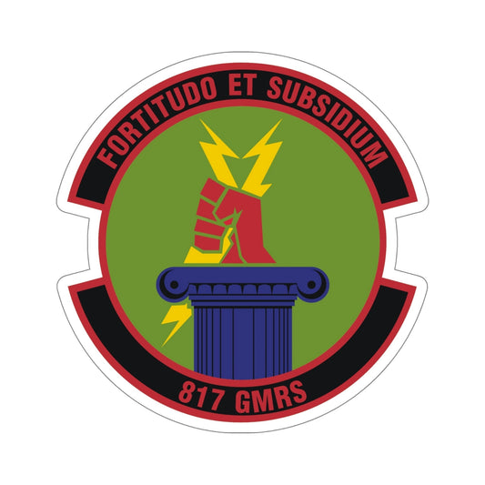 817th Global Mobility Readiness Squadron (U.S. Air Force) STICKER Vinyl Die-Cut Decal-6 Inch-The Sticker Space