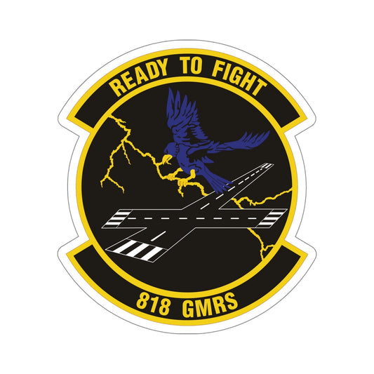 818th Global Mobility Readiness Squadron (U.S. Air Force) STICKER Vinyl Die-Cut Decal-6 Inch-The Sticker Space