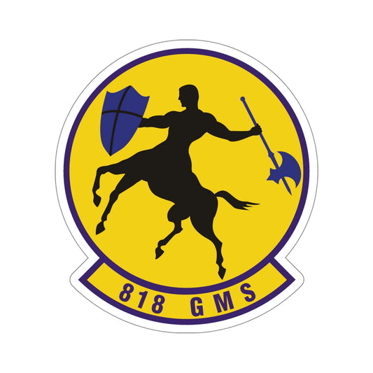 818th Global Mobility Squadron (U.S. Air Force) STICKER Vinyl Die-Cut Decal-6 Inch-The Sticker Space