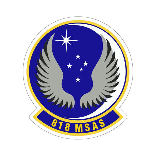 818th Mobility Support Advisory Squadron (U.S. Air Force) STICKER Vinyl Die-Cut Decal-6 Inch-The Sticker Space