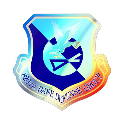 820th Base Defense Group (U.S. Air Force) Holographic STICKER Die-Cut Vinyl Decal-2 Inch-The Sticker Space