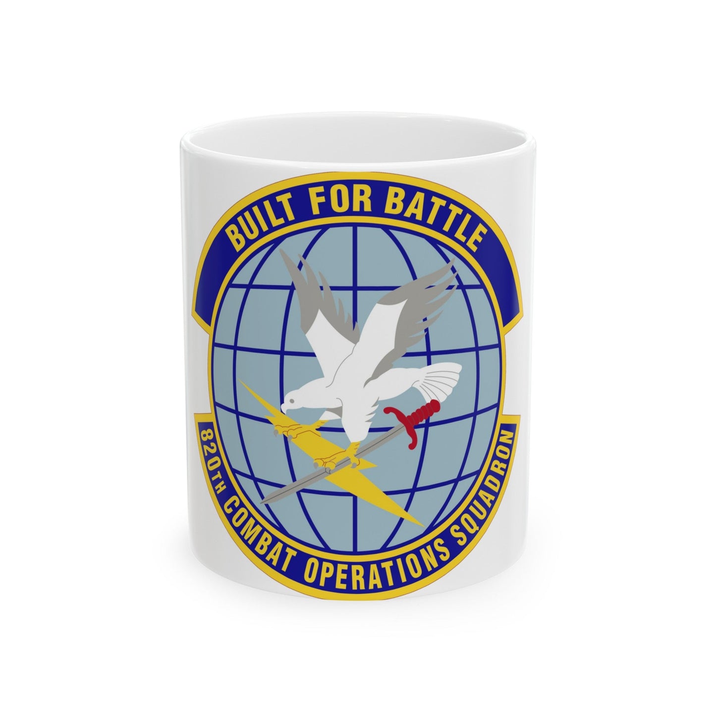 820th Combat Operations Squadron (U.S. Air Force) White Coffee Mug-11oz-The Sticker Space