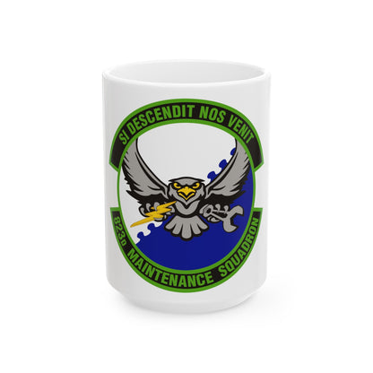 823 Maintenance Squadron (U.S. Air Force) White Coffee Mug-15oz-The Sticker Space