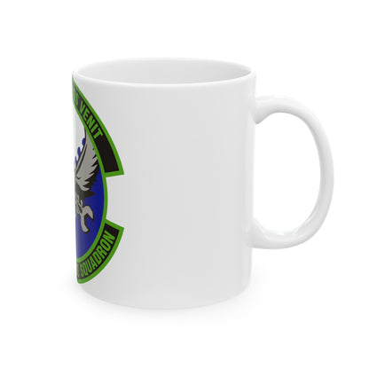 823 Maintenance Squadron (U.S. Air Force) White Coffee Mug-The Sticker Space